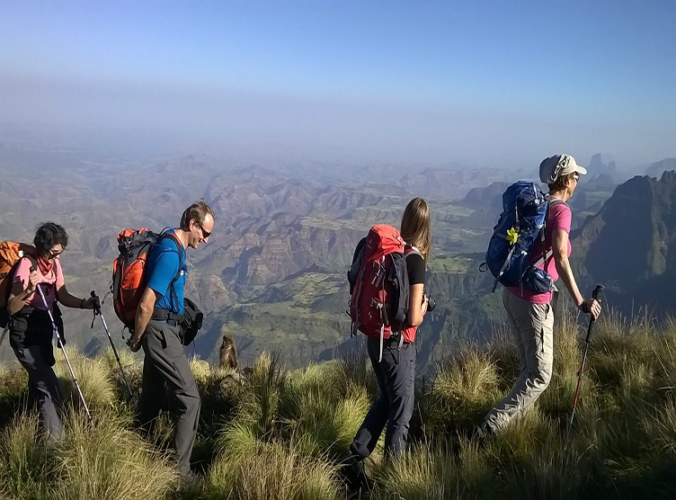 TREKKING IN THE SIMIEN MOUNTAINS NATIONAL PARK